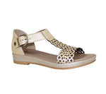 Suri Metallic Leather Sandals