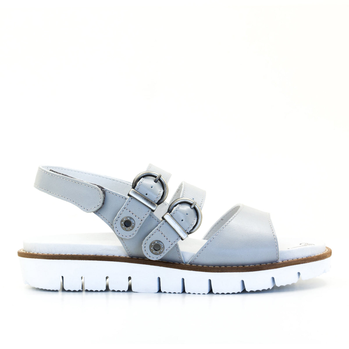 Alicia Leather Strappy Adjustable Sandals