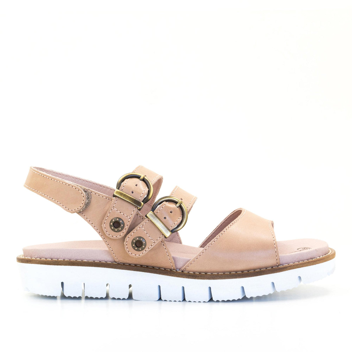 Alicia Leather Strappy Adjustable Sandals