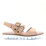 Alicia Leather Strappy Adjustable Sandals