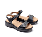 Dusty Adjustable Leather Sandal