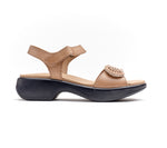 Dusty Adjustable Leather Sandal
