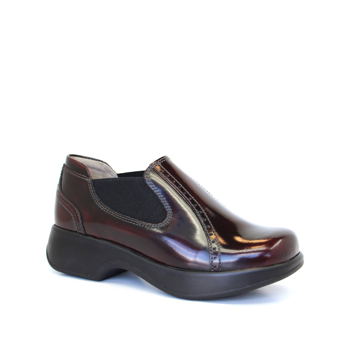 Falcon Leather Slip-On Comfort Shoe