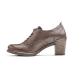 Gaby Mid-Heel Lace-Up Shoe