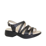 Golden Eagle Leather Strappy Sandals