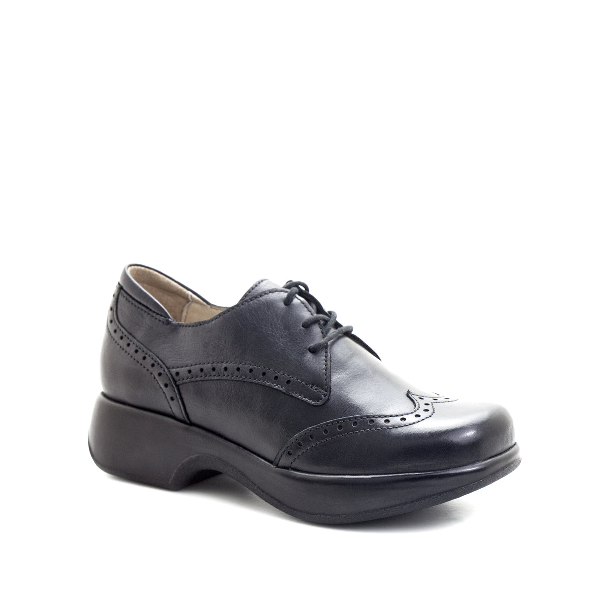 Hornbill Leather Lace-Up Comfort Shoe