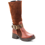 Kadia Mid-Calf Leather & Suede Boot