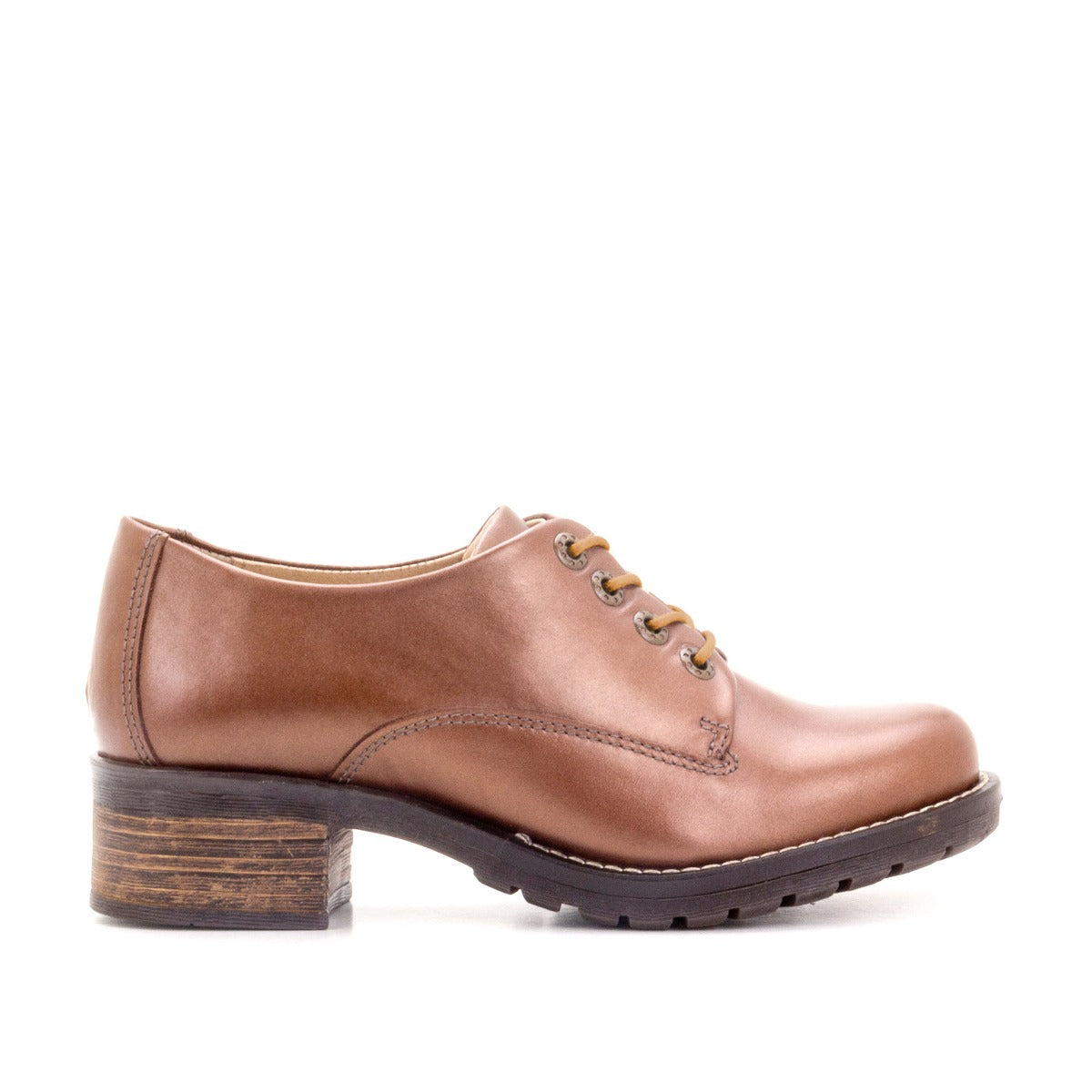 Kaley Lace-Up Leather Shoes