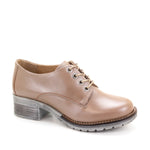 Kaley Lace-Up Leather Shoes