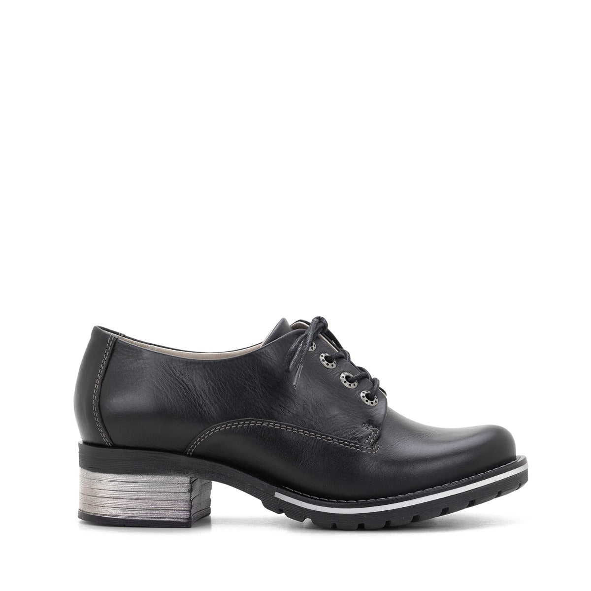 Kaley Lace-Up Leather Shoes