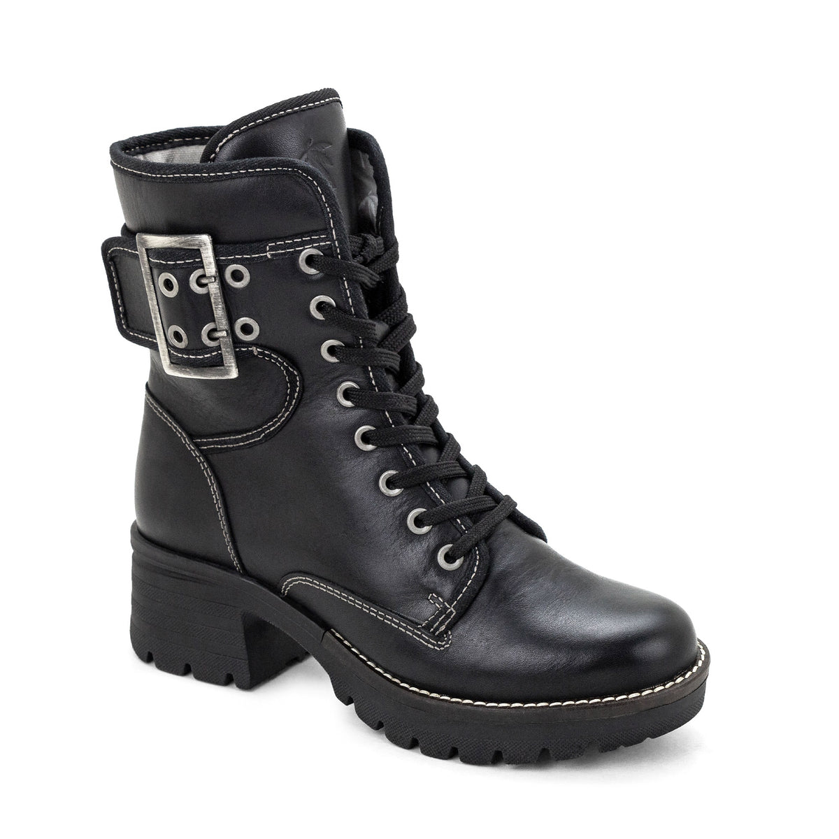 Kanga Combat Leather Boot