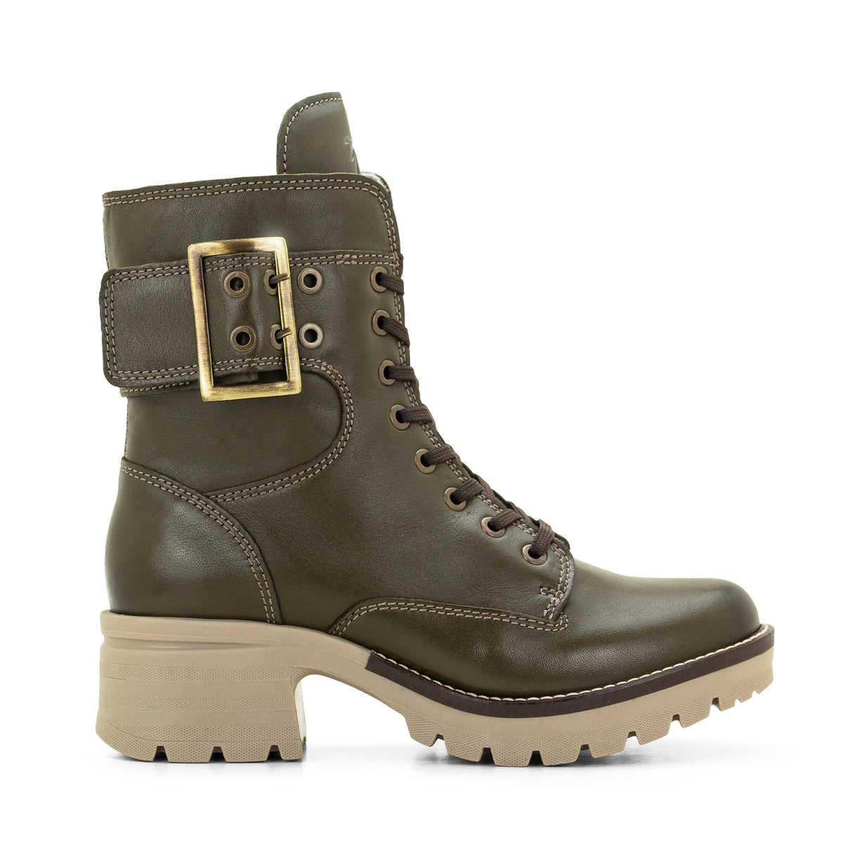 Kanga Combat Leather Boot