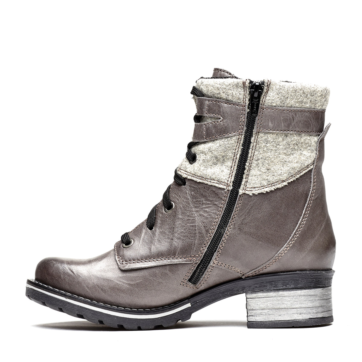 Kara Burel Wool Embroidery Boot