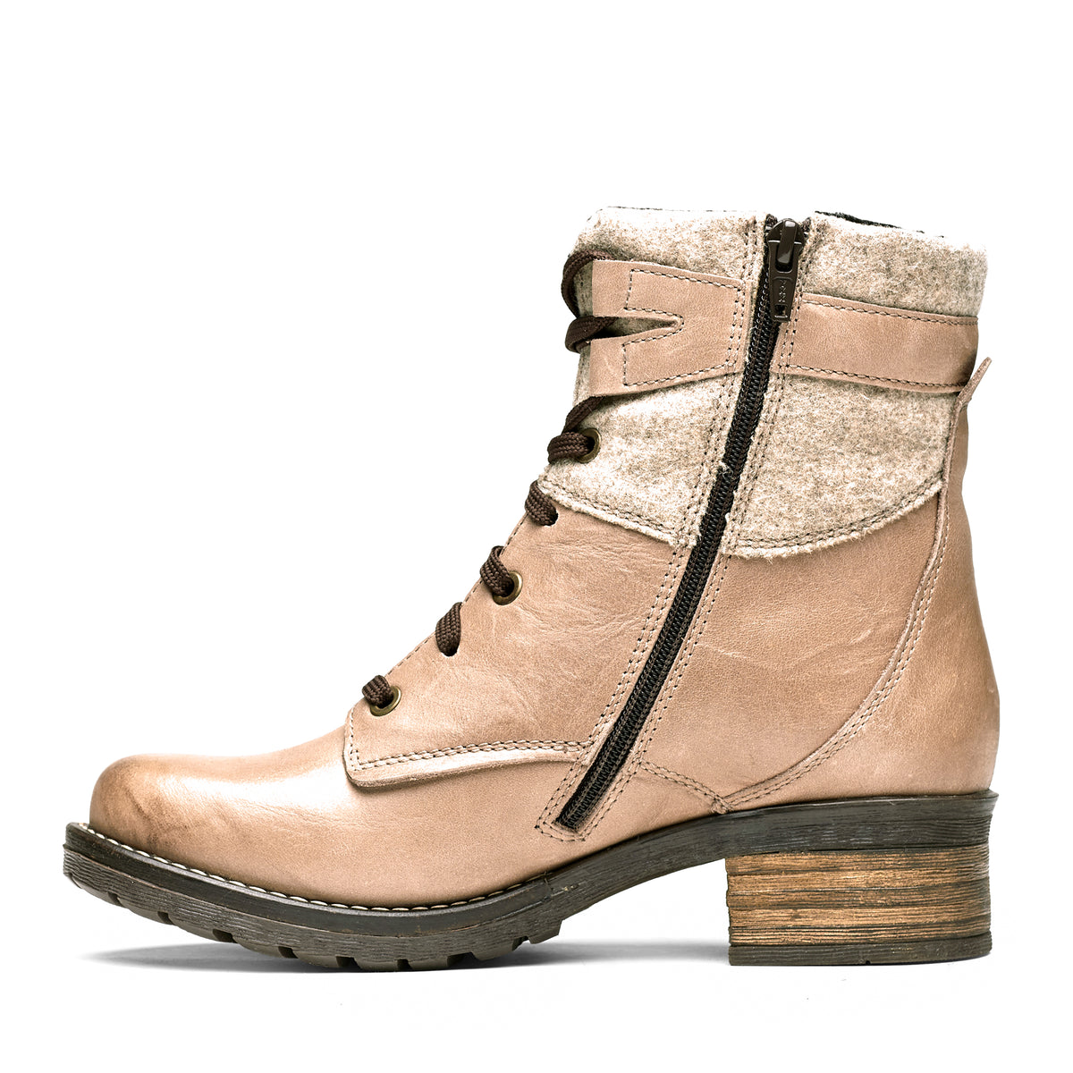Kara Burel Wool Embroidery Boot