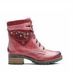 Kara Leather & Embroidery Suede Boot
