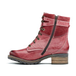 Kara Leather & Embroidery Suede Boot