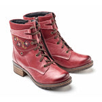 Kara Leather & Embroidery Suede Boot