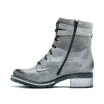 Kara Leather & Embroidery Suede Boot