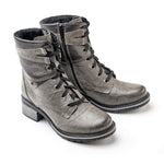 Kara Metallic Scrunched Leather Boot
