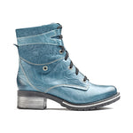 Kara Scrunched Leather & Printed Suede Boot