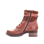 Kara Scrunched Leather & Suede Boot