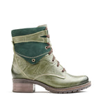 Kara Scrunched Leather & Suede Boot