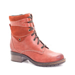 Kara Scrunched Leather & Suede Boot