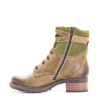 Kara Scrunched Leather & Suede Boot