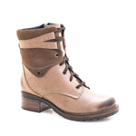 Kara Scrunched Leather & Suede Boot