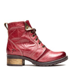 Karissa Burel Scrunched Leather & Suede Boot