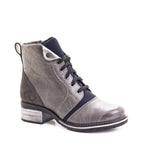 Karissa Scrunched Leather & Neoprene Boot