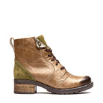 Karissa Scrunched Leather & Suede Boot