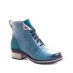 Karissa Scrunched Leather & Suede Boot