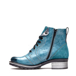 Karissa Scrunched Leather & Suede Boot