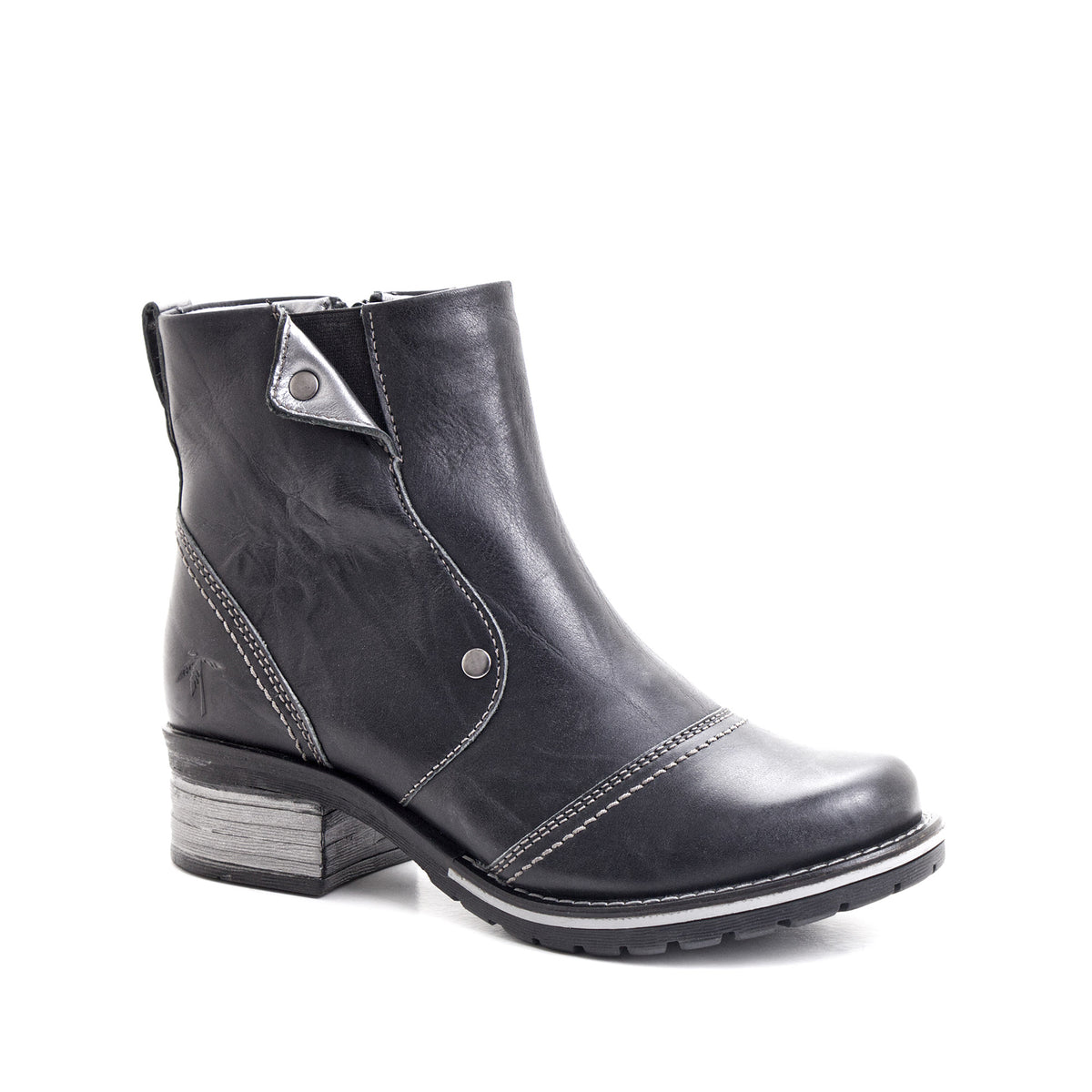 Kassia Scrunched Leather Boot