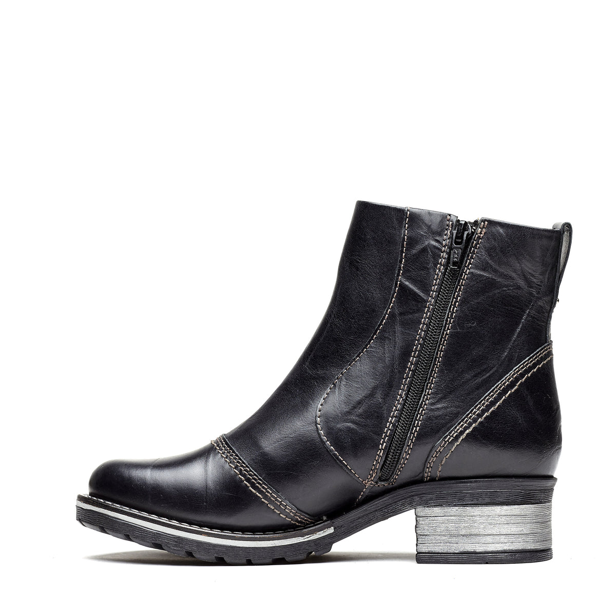 Kassia Scrunched Leather Boot