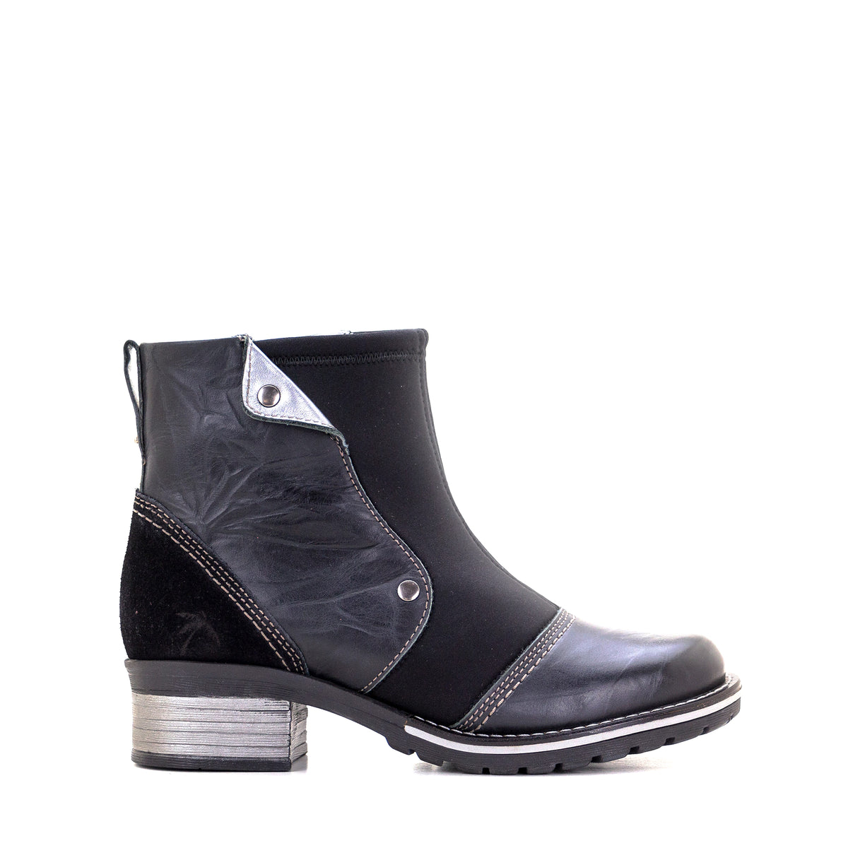 Kassia Leather & Neoprene Boot