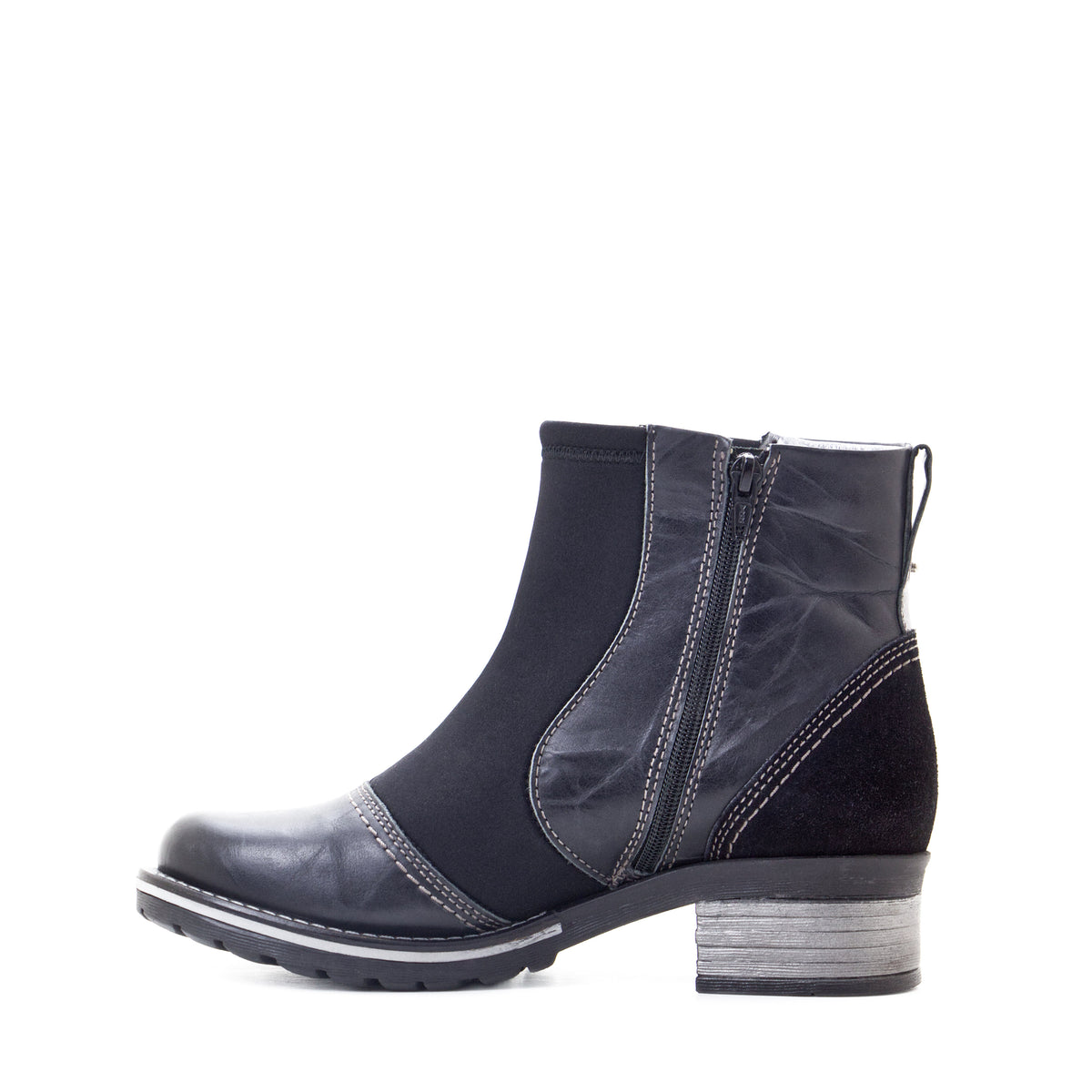 Kassia Leather & Neoprene Boot
