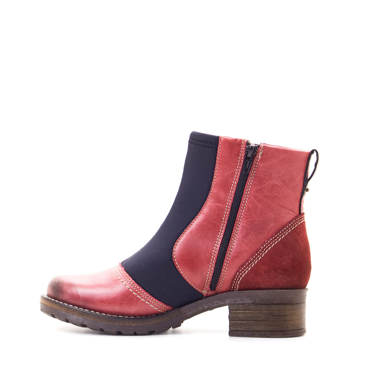 Kassia Leather & Neoprene Boot