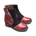 Kassia Leather & Neoprene Boot