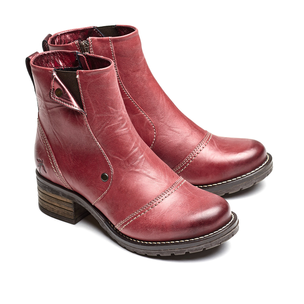 Kassia Scrunched Leather Boot