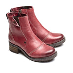 Kassia Scrunched Leather Boot