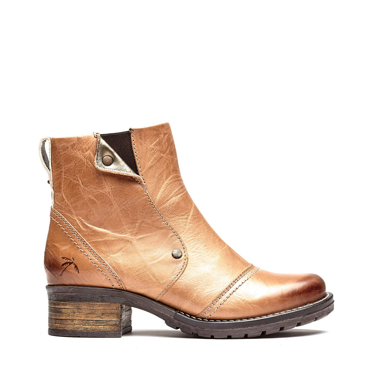 Kassia Scrunched Leather Boot