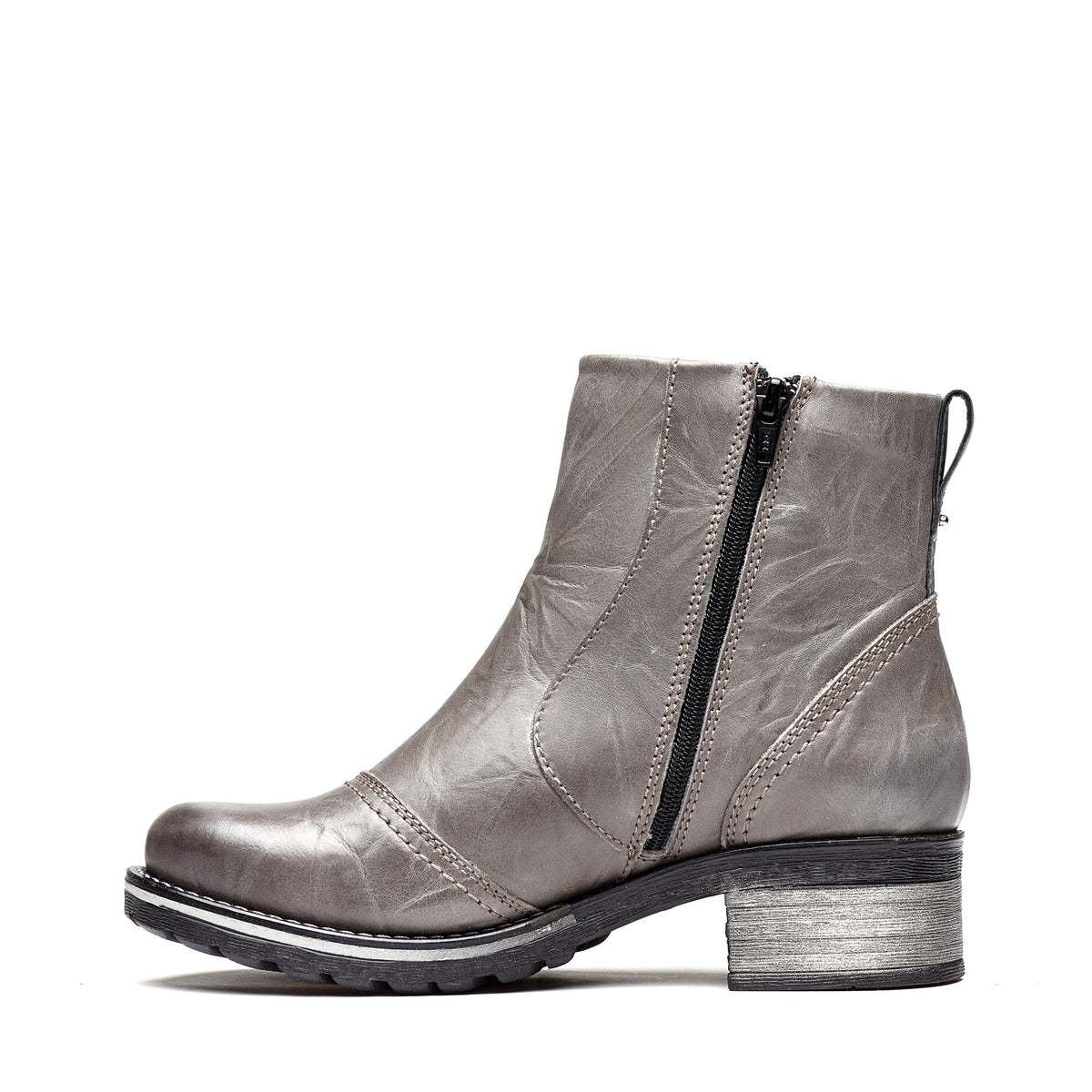 Kassia Scrunched Leather Boot