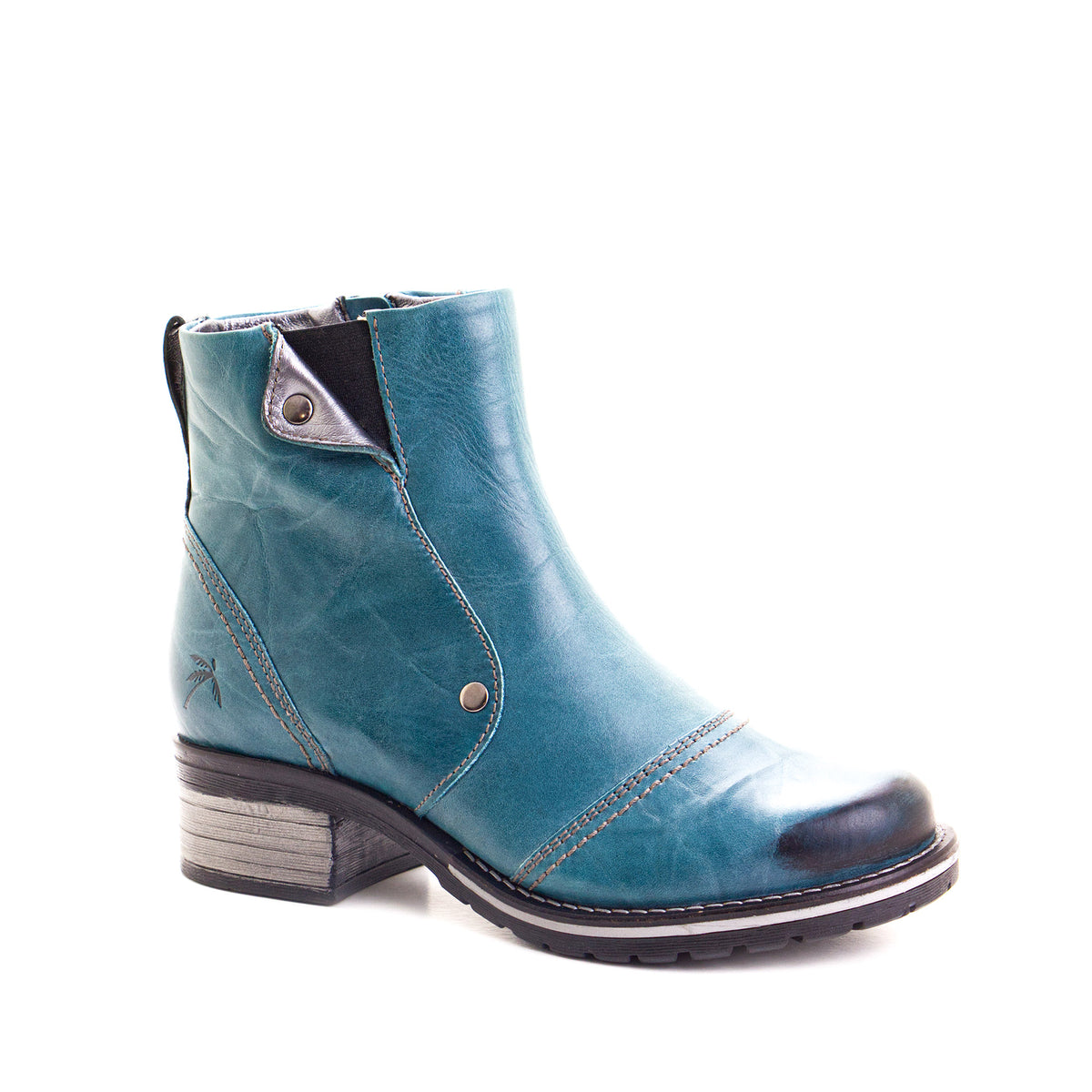 Kassia Scrunched Leather Boot