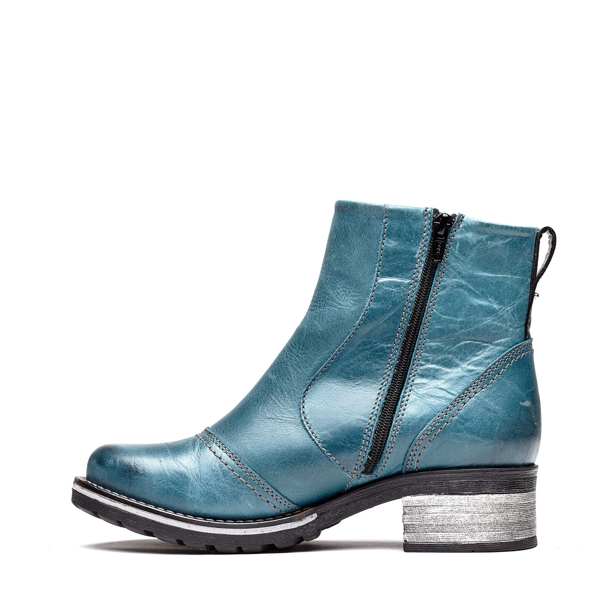 Kassia Scrunched Leather Boot