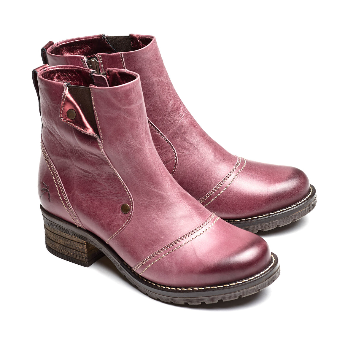 Kassia Scrunched Leather Boot