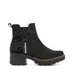 Katniss Nubuck Leather & Camo Boot