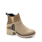 Katniss Nubuck Leather & Camo Boot