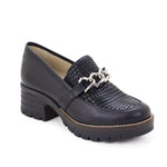 Kella Leather Platform Loafers